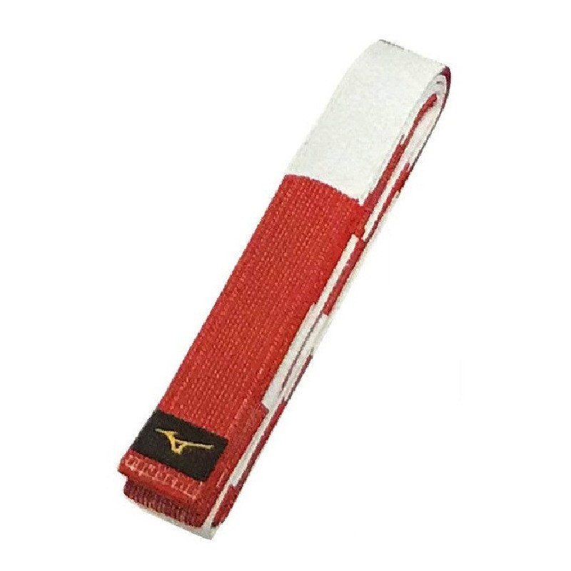 MIZUNO CEINTURE BLANVHE ROUGE